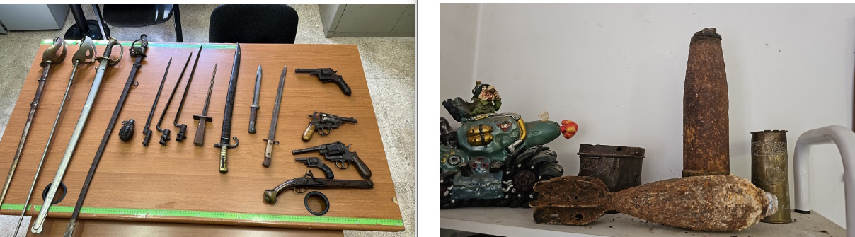 Scoperta Esplosiva nel Cuore di Pescara: un arsenale di Armi e Munizioni da Guerra in un Appartamento